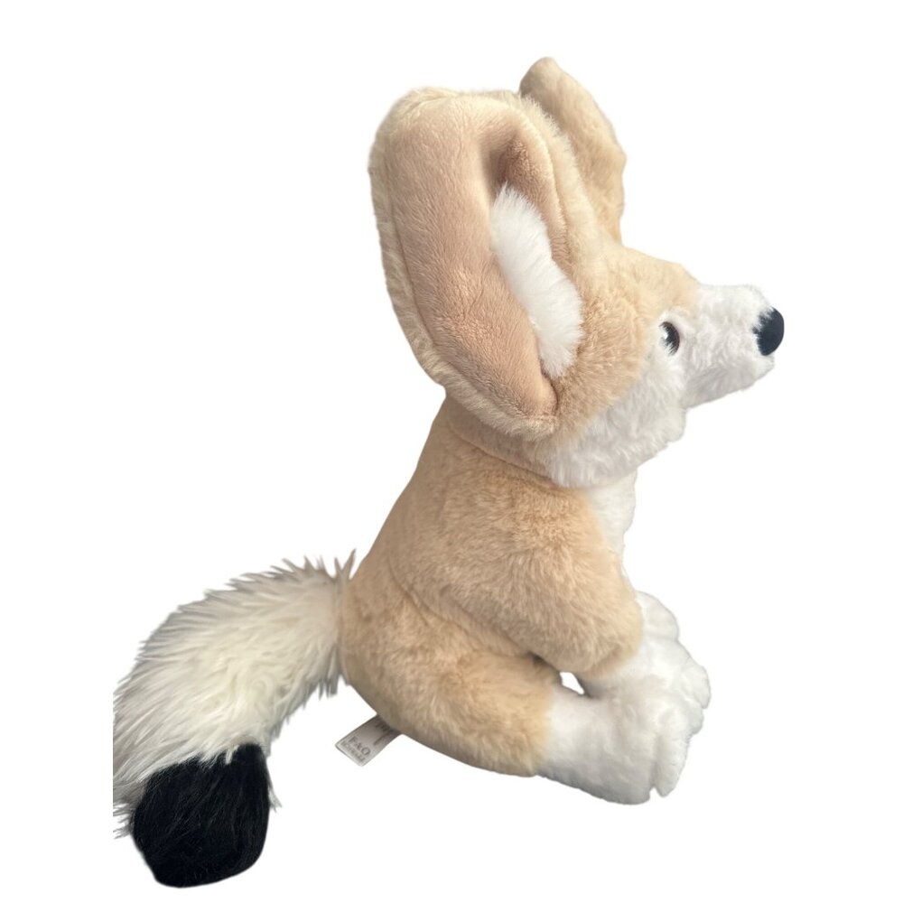 FAO Schwartz Stuffed Fennec Fox Plush Wildlife Conservation Collectible Soft Toy - Picture 5 of 6